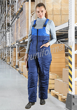 Полукомбинезон рабочий женский арт. Р-05-270-ТСЛ