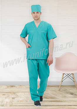 Костюм хирурга мужской арт. М-02-112-ТС